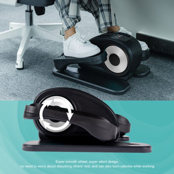 Compact Stepper Machine No Assembly Leg Exerciser Space-Saving Home