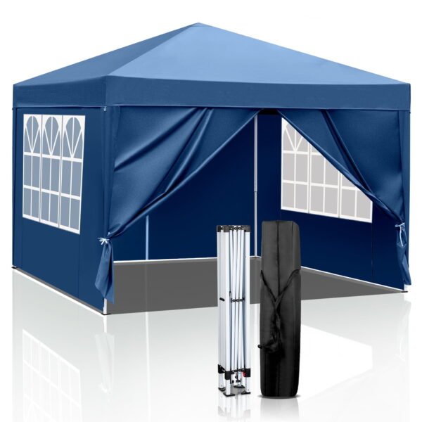 10’x10’ Pop Up Canopy Tent, Outdoor Instant Canopy Patio Gazebo Event Tent