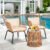 主图08 2-Piece Outdoor Bistro Set with Breathable Cushions