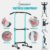 PROHIKER Power Tower Dip Station, Pull Up Bar Stand Power Rack with Backrest, Height Adjustable Strength Training Equipment for Fitness Home Workout, Blue